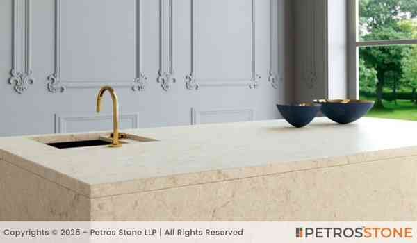 Carrara Beige Quartz Countertop