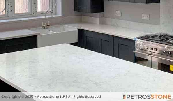 Carrara Breve Quartz Countertop
