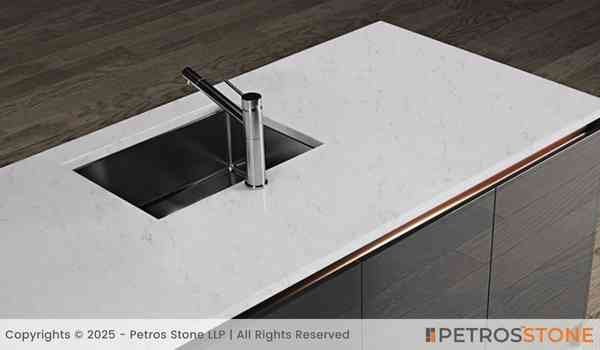 Carrara Breve Quartz Vanity