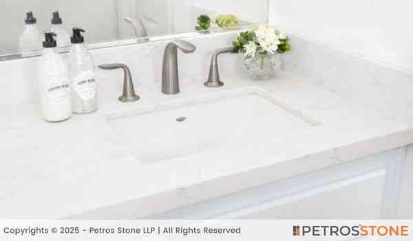 Carrara Delphi Quartz Vanity