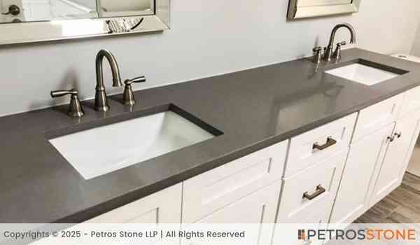 Manhattan Grey Quartz Vanity